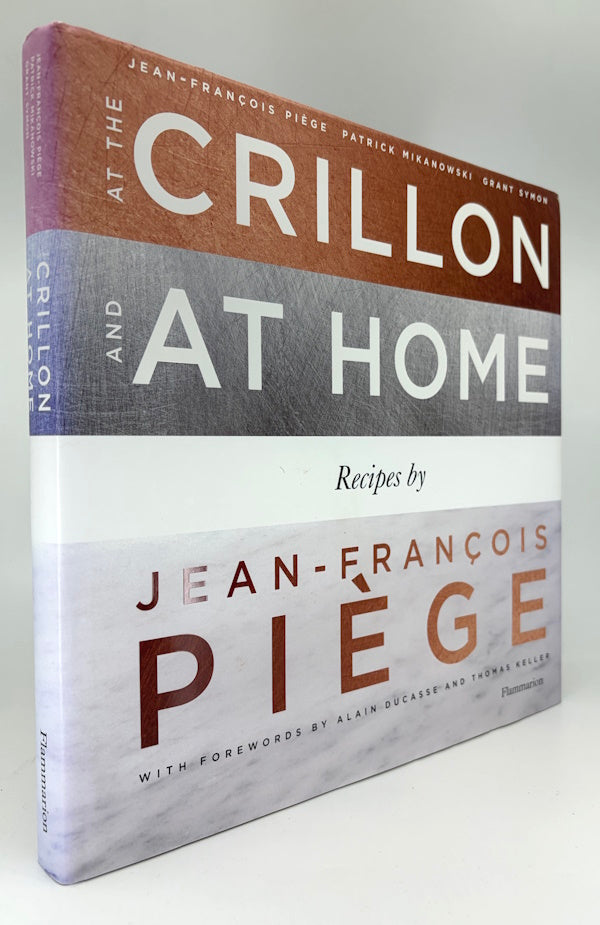 Book cover: At the Crillon and at Home