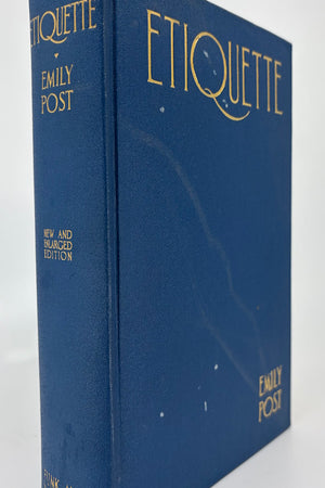 Book cover: Etiquette