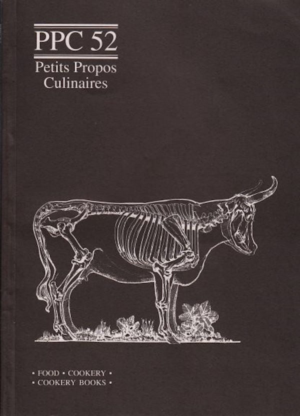 Cover image Petits Propos Culinaires issue 52