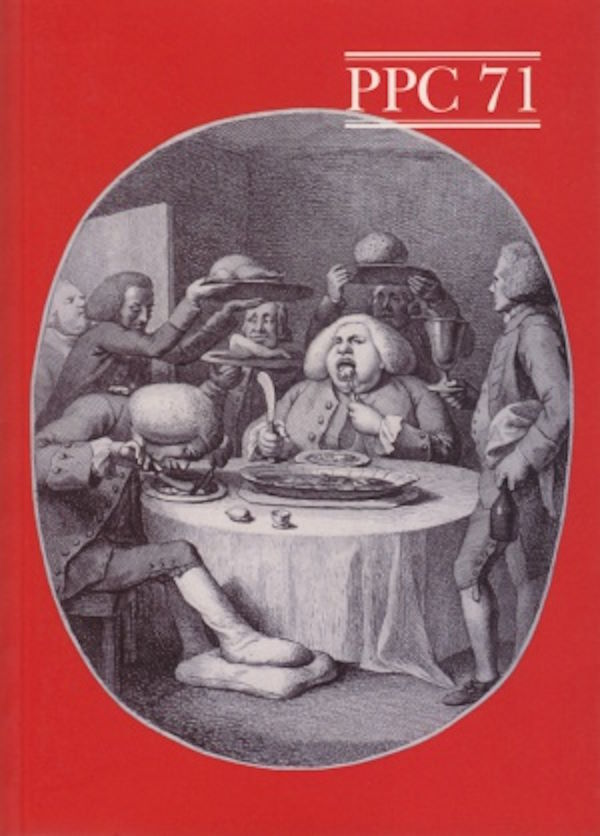 Book Cover Peitits Propos Culinaires issue 71