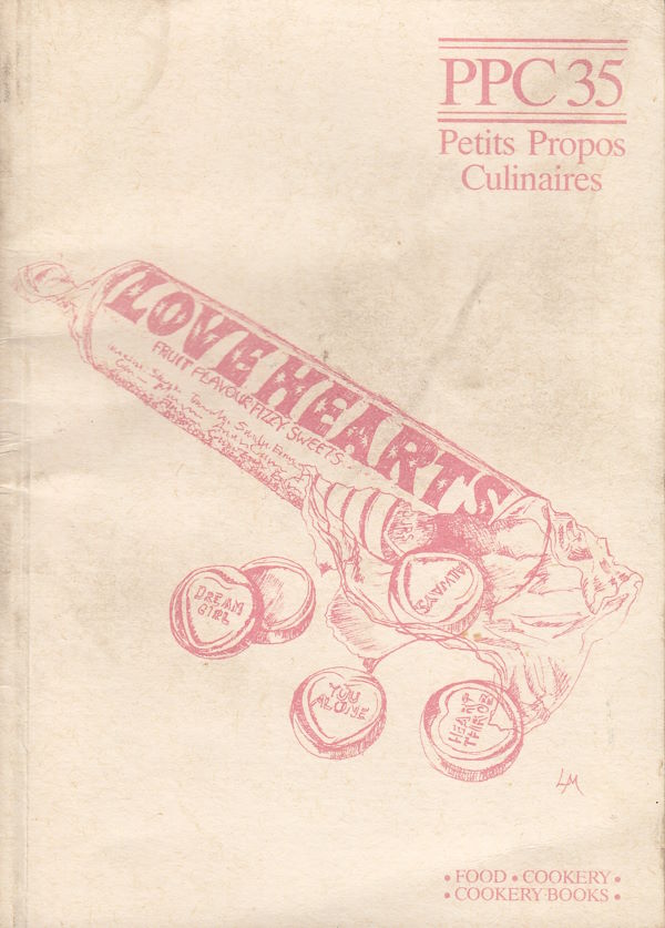 Cover image Petits Propos Culinaires issue 35. 