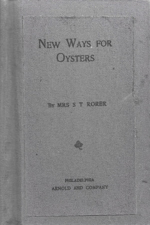 Book cover: New Ways for Oysters