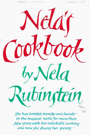 Book cover: Nela's Cookbook
