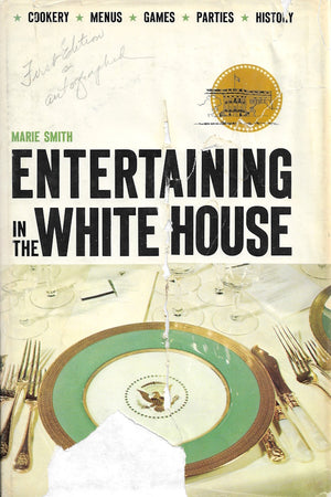 Book cover: Entertaining in the White House