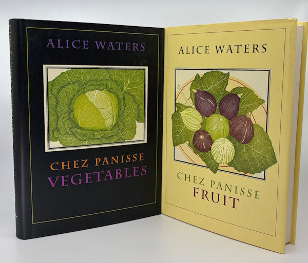 Book covers: Chez Panisse Fruit and Chez Panisse Vegetables