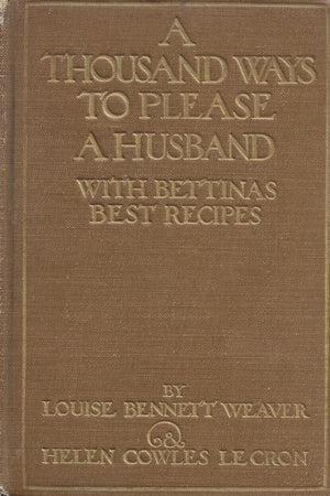 Book cover: A Thousand Ways to Please a Husband