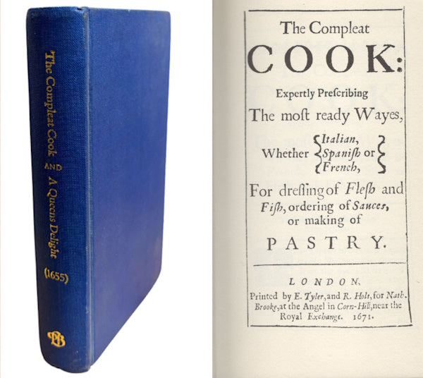 Book cover: The Compleat Cook and A Queens Delight