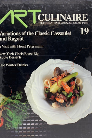 Book Cover: OP: Art Culinaire #19