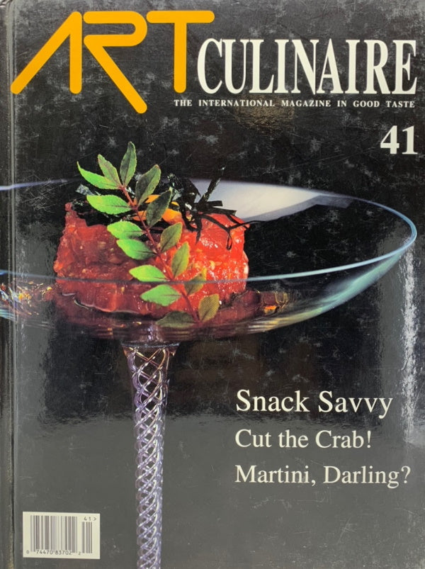 Book Cover: OP: Art Culinaire #41