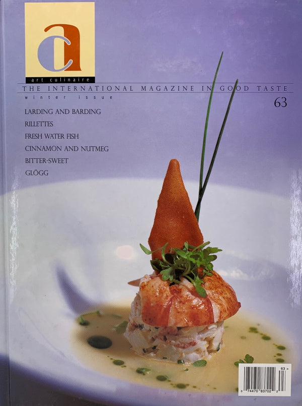 Book Cover: OP: Art Culinaire #63