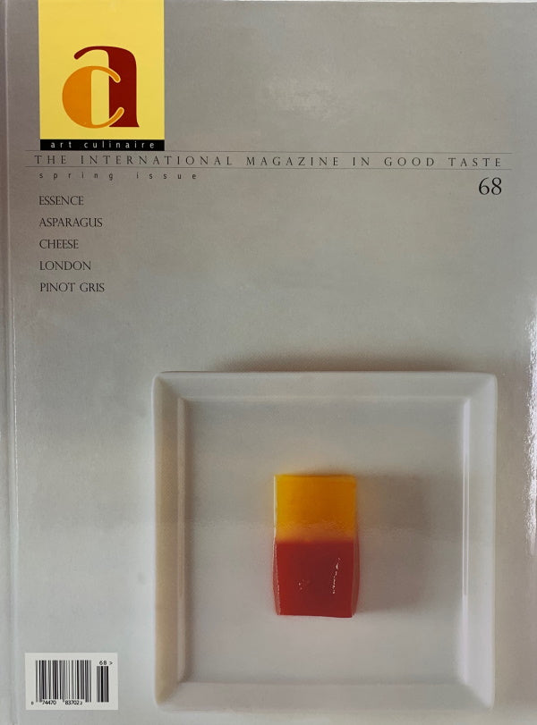 Book Cover: OP: Art Culinaire #68