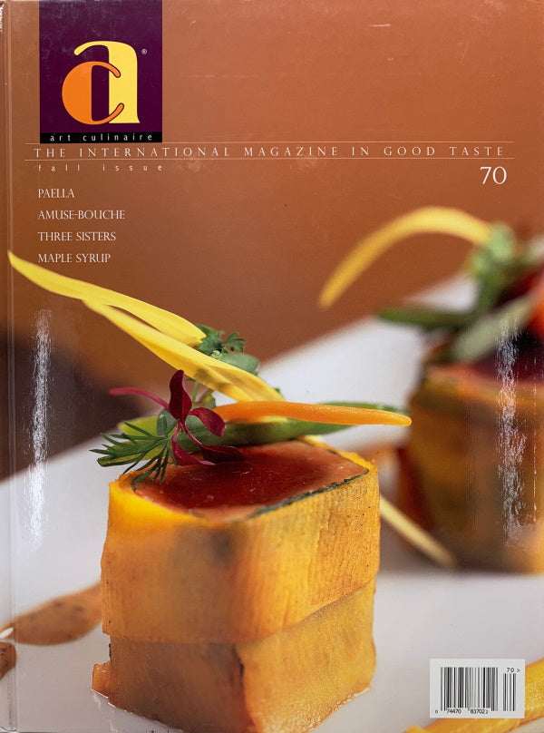 Book Cover: OP: Art Culinaire #70