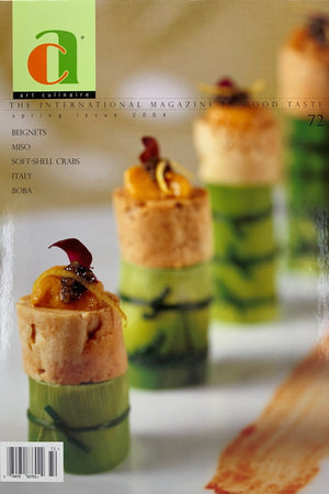 Book Cover: OP: Art Culinaire #72