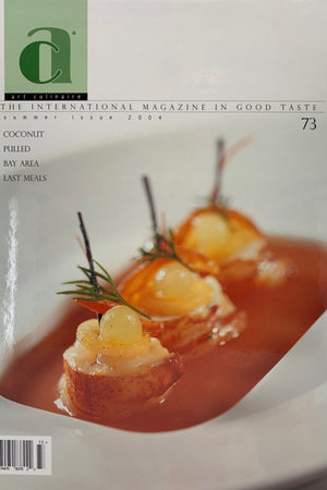 Book Cover: OP: Art Culinaire #73