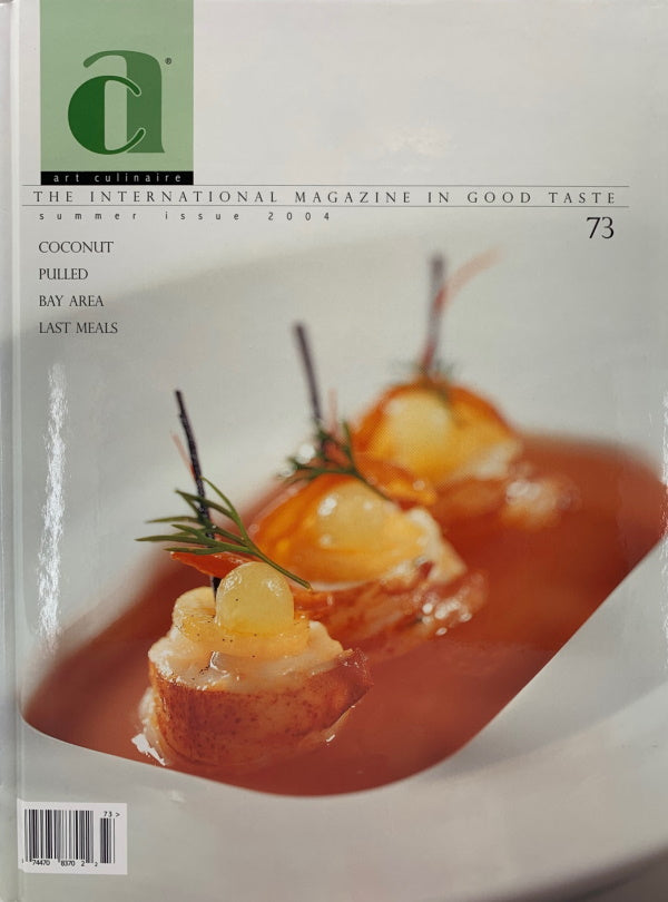 Book Cover: OP: Art Culinaire #73