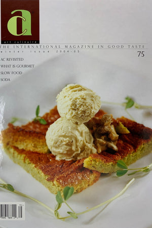 Book Cover: OP: Art Culinaire #75