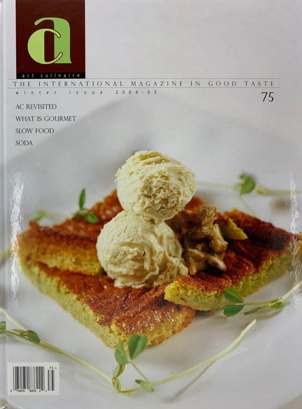 Book Cover: OP: Art Culinaire #75