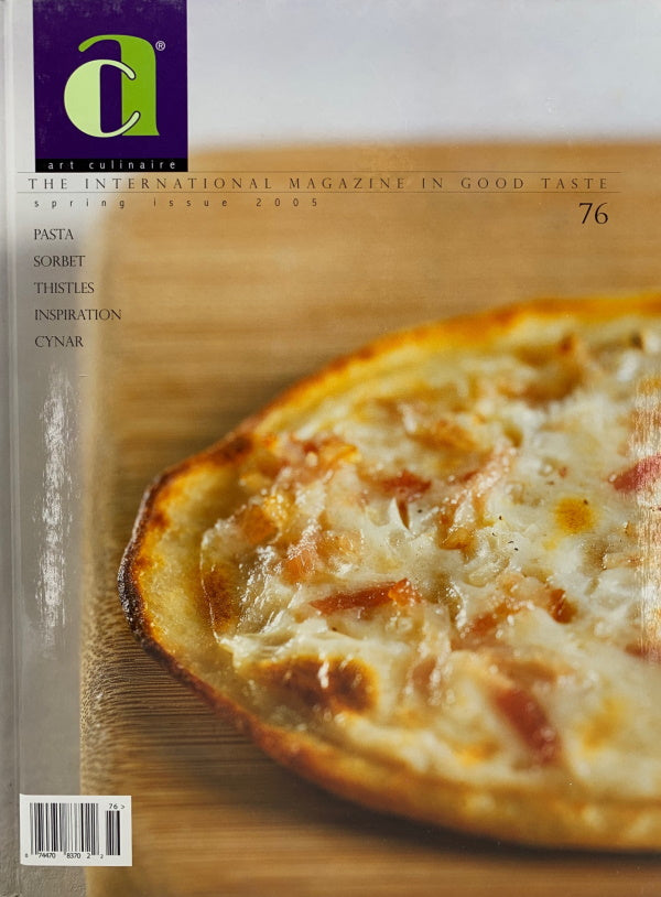 Book Cover: OP: Art Culinaire #76