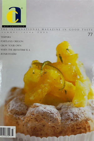 Book Cover: OP: Art Culinaire #77