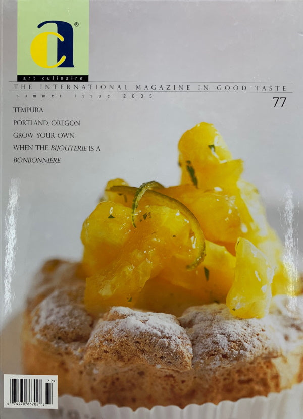 Book Cover: OP: Art Culinaire #77