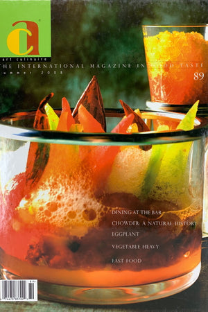 Book Cover: OP: Art Culinaire #89