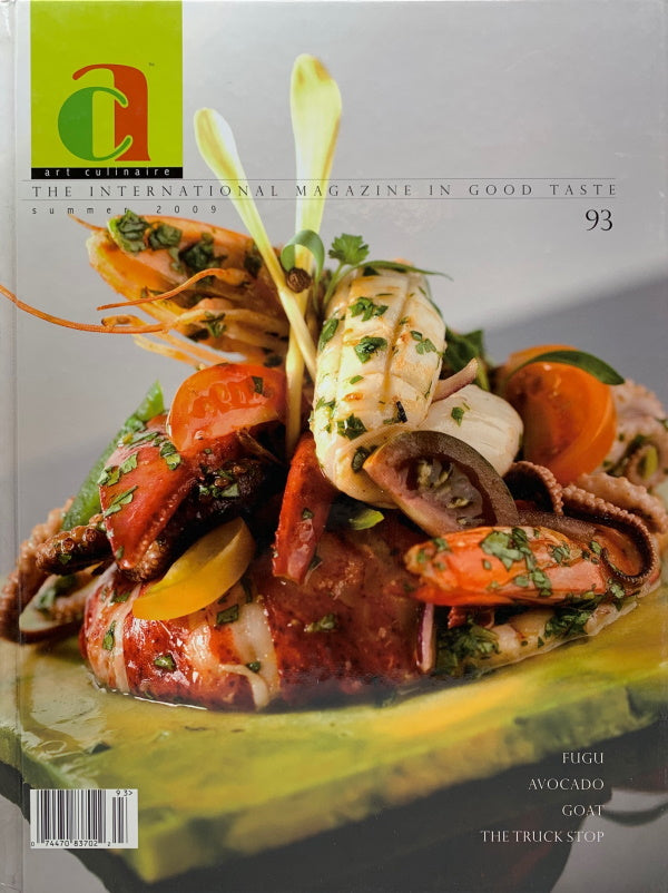 Book Cover: OP: Art Culinaire #93