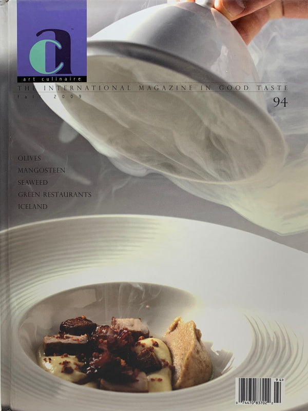 Book Cover: OP: Art Culinaire #94