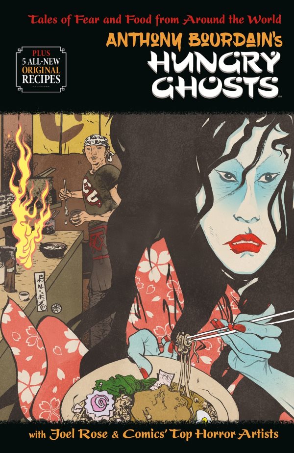 Book Cover: Anthony Bourdain's Hungry Ghosts: Tales of Fear and Food from Around the World