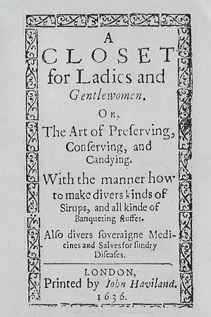 Book Cover: Closet for Ladies and Gentlewomen