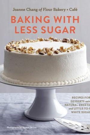 Book Cover: Baking with Less Sugar
