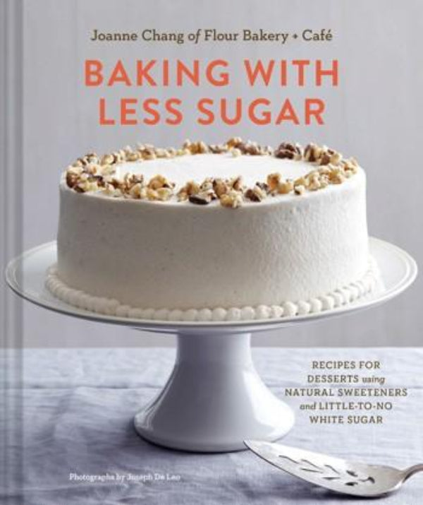 Book Cover: Baking with Less Sugar