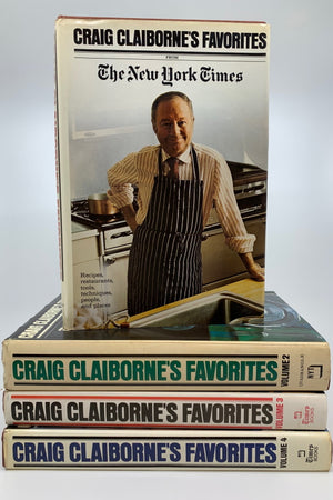 Book Cover: OP: Craig Claiborne's Favorites from The New York Times Vols. I-IV