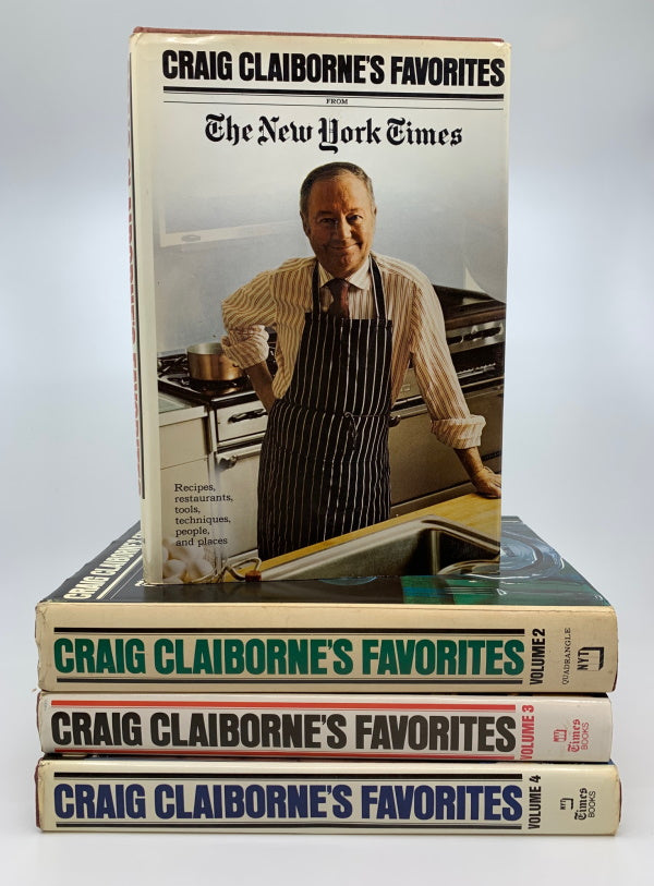 Book Cover: OP: Craig Claiborne's Favorites from The New York Times Vols. I-IV