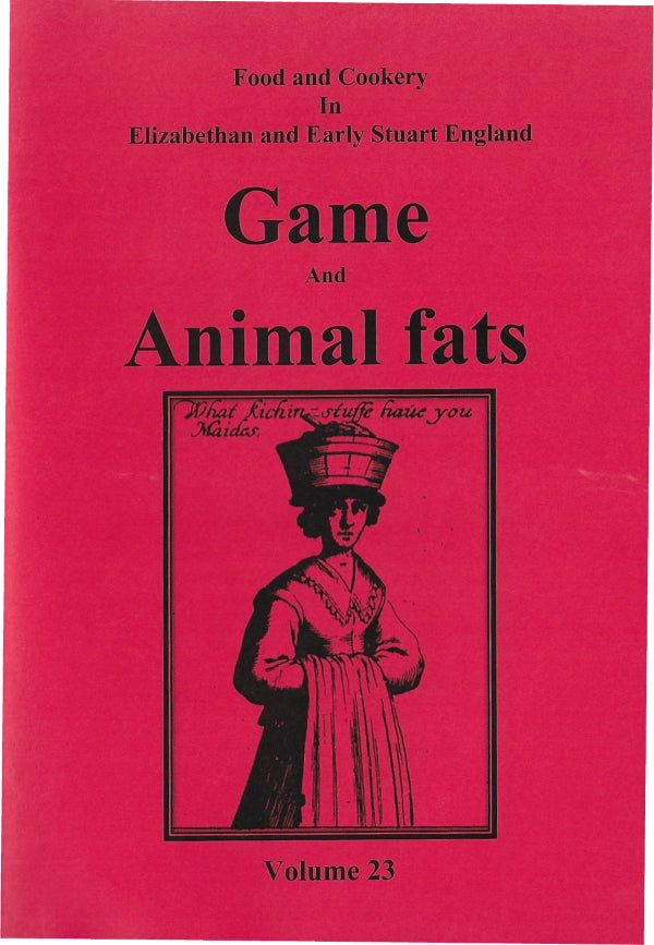 Book Cover: Game and Animal Fats (Volume 23)
