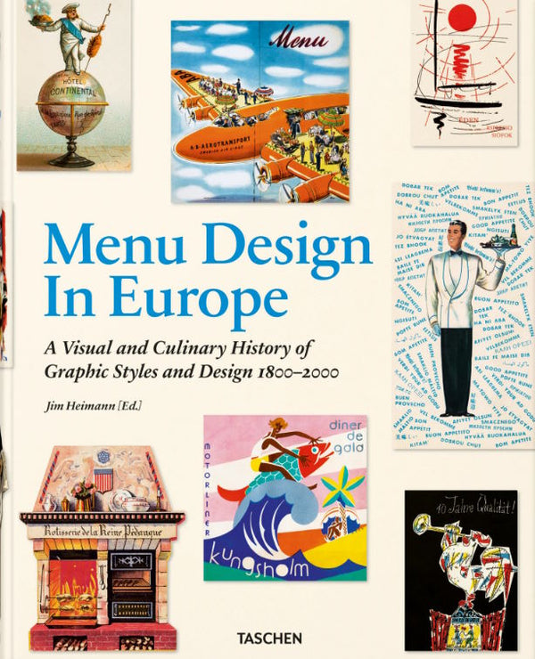 Book Cover: Menu Design in Europe