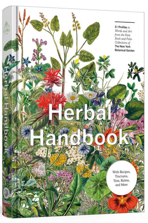 Book Cover: Herbal Handbook: 51 Profiles in Words and Art from the Rare Book and Folio Collections of the New York Botanical Garden