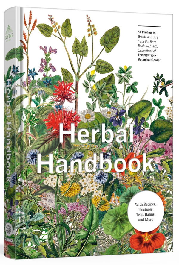 Book Cover: Herbal Handbook: 51 Profiles in Words and Art from the Rare Book and Folio Collections of the New York Botanical Garden