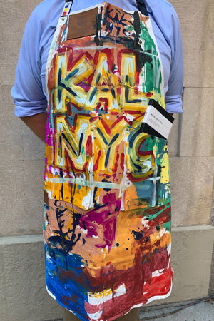 Book Cover: Danyaki Hand-Painted Apron: KAL NYC