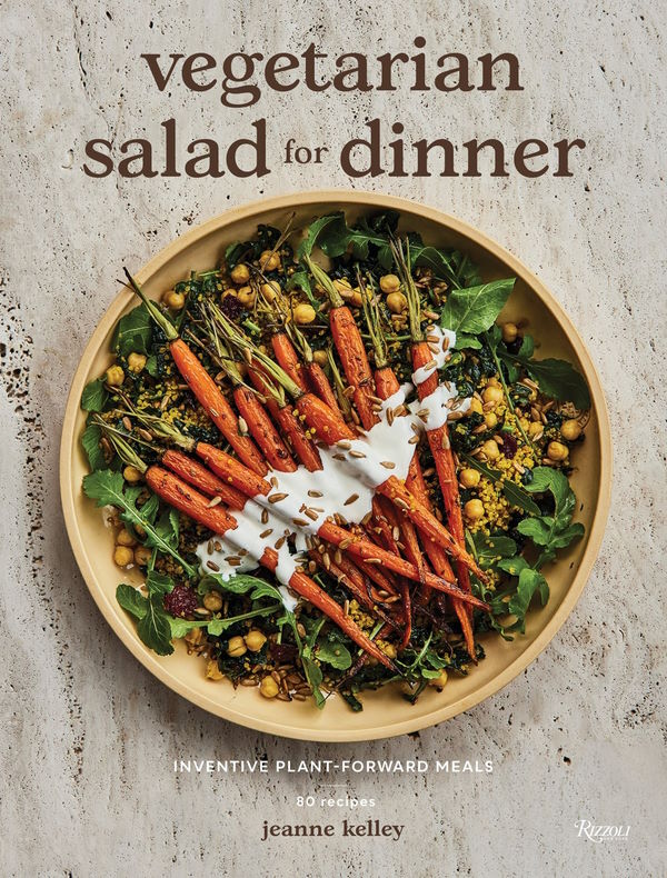 Book Cover: Vegetarian Salad for Dinner: Inventive Plant-Forward Meals