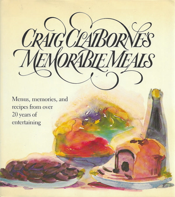Book Cover: OP: Craig Claiborne's Memorable Meals