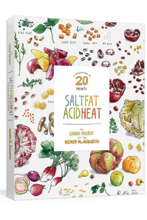 Book Cover: Salt, Fat, Acid, Heat: A Collection of 20 Prints