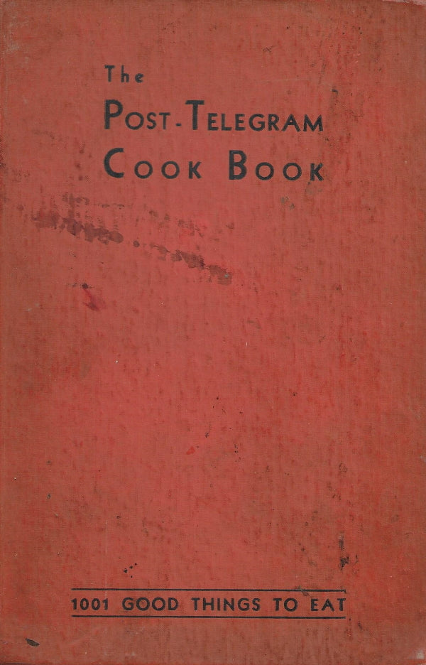 Book Cover: OP: The Post-Telegram Cook Book