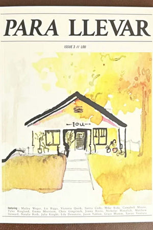 Book Cover: Para Llevar Issue 3: Lou