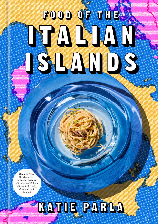 Book Cover: Food of the Italian Islands: Recipes from the Sun-Baked Beaches, Coastal Villages, and Rolling Hillsides of Sicily, Sardinia, and Beyond
