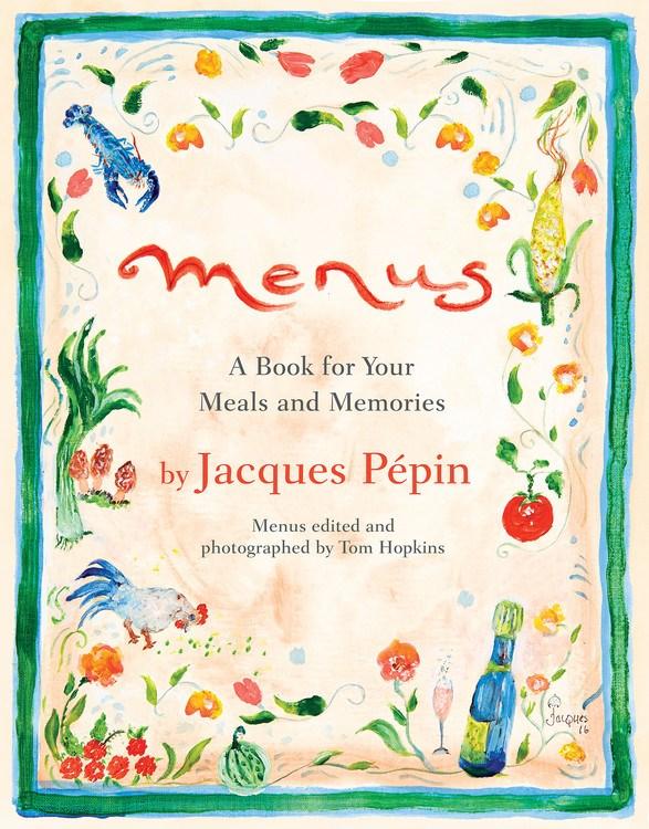 Book Cover: Menus: A Book for Your Meals and Memories