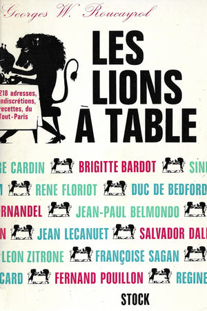 Book Cover: OP: Les Lions a Table