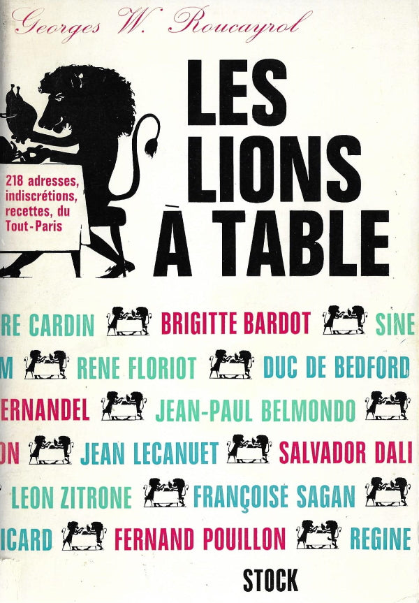 Book Cover: OP: Les Lions a Table