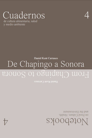 Book Cover: De Chapingo a Somora/From Chapingo to Sonora: Rosetta Cuadernos/Notebooks 4