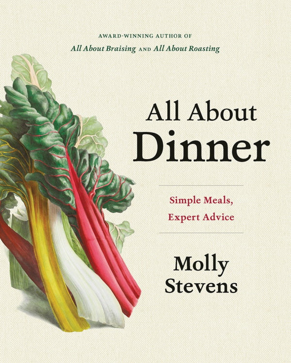 Book cover: All About Dinner