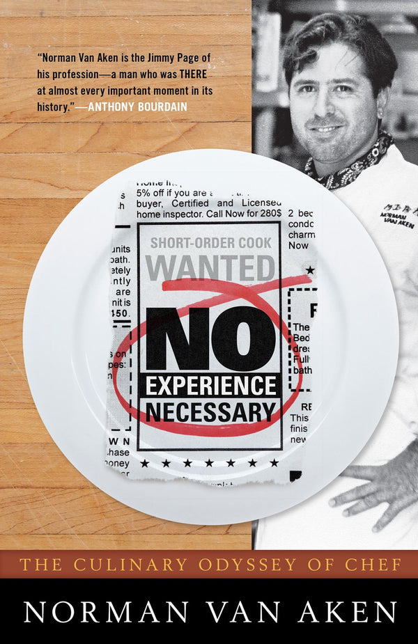 Book Cover: No Experience Necessary: the Culinary Odyssey of a Chef (Paperback)